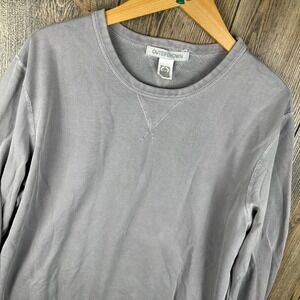Outerknown Crewneck Sweatshirt Mens Supima Cotton Grey Large